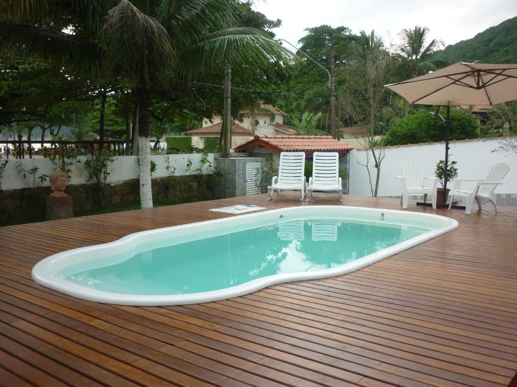 Pousada Praia Do Guaiuba Guaruja Bagian luar foto